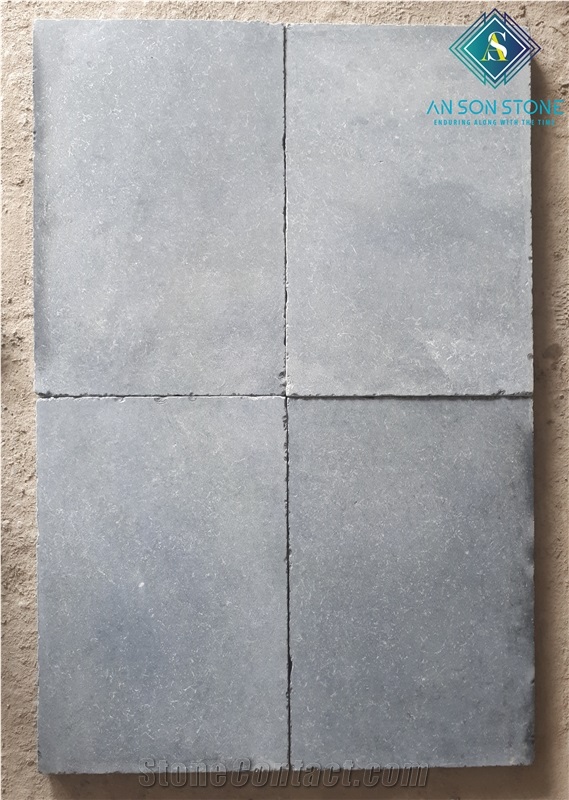 Sandblasted Blue Stone Tiles