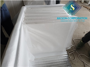 Top a Quality White Marble Size 60x60x2cm