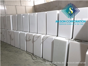 Vietnam White Marble Tiles for Big Projects 40x80x3cm