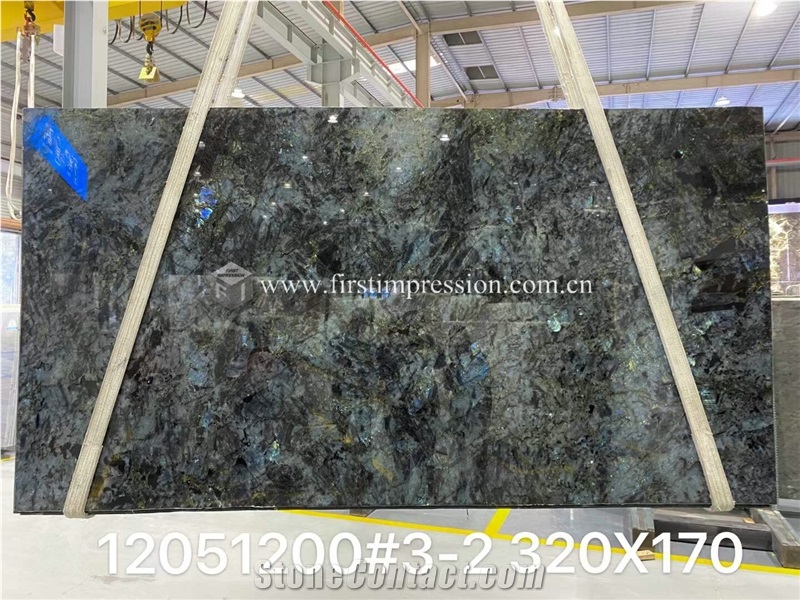 Hot Labradoraite Blue Granite Slabs for Flooring