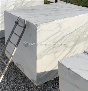 Italy Calacatta White Marble Blocks for Wholesale