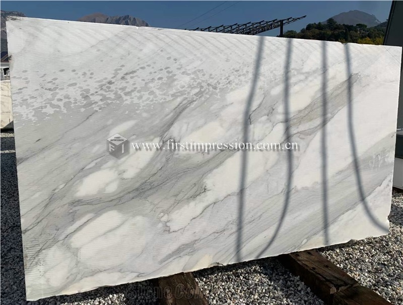 Italy Calacatta White Marble Blocks for Wholesale