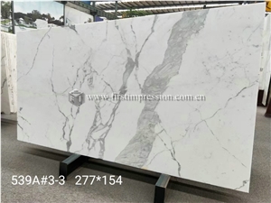 Popular Italy Calacatta White Marble Slabs,Tiles