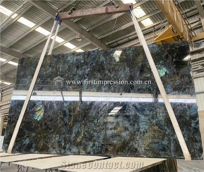 Popular Labradorite Blue Granite Slabs,Tiles