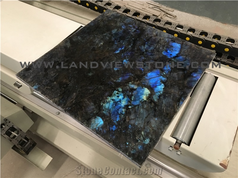Lemurian Blue Granite Tile, Labradotite Blue Granite Tile