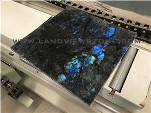 Lemurian Blue Granite Tile, Labradotite Blue Granite Tile