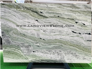 New Cold Jade Marble Slab White Beauty Marble