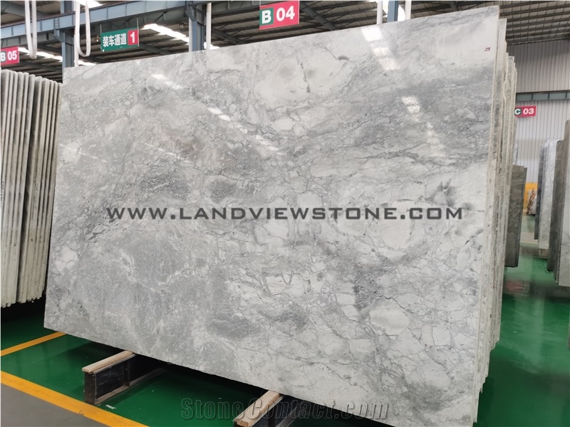 Super White Quartzite Honed Slab Walling Covering