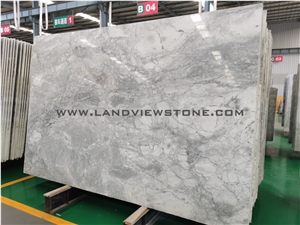 Super White Quartzite Honed Slab Walling Covering