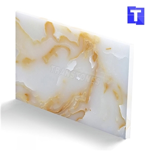 Alabaster Sheet for Wall Decors,Artificial Onyx Tile