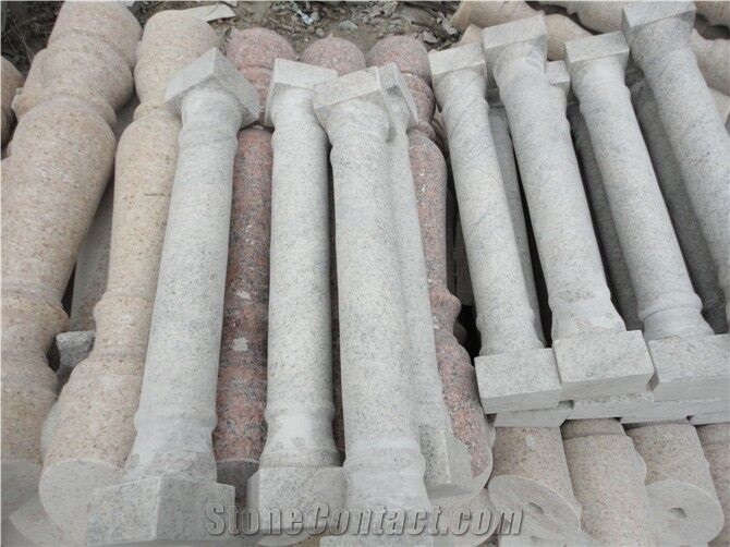 Roman Style and Carved Sculptured Columns Pillars