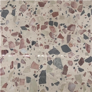 Terrazzo Tile Commercial Project Kitchen Floor Pattern