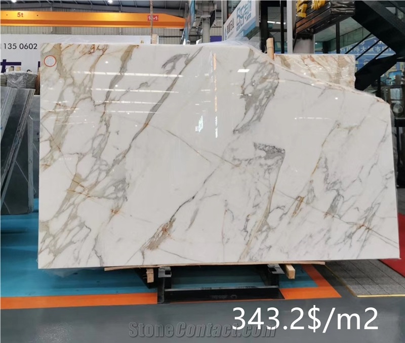 Calacatta Gold Extra Marble Polished 2cm Slabs