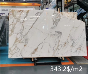 Calacatta Gold Extra Marble Polished 2cm Slabs