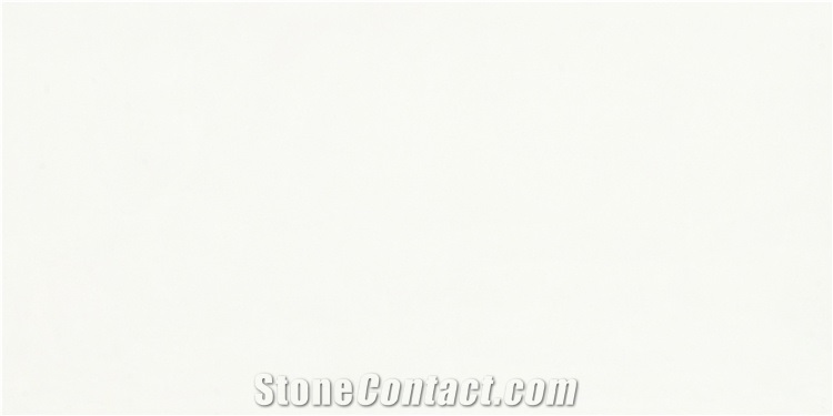 Single Color White Quartz Slabs for Countertop