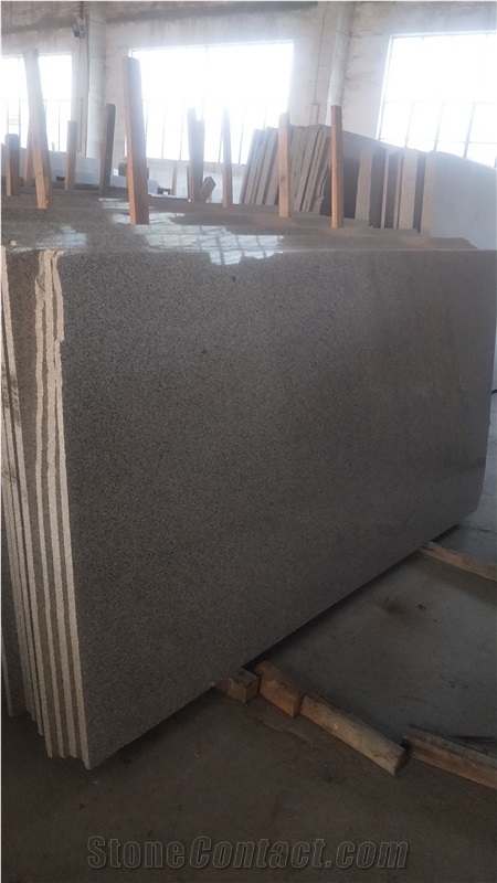 Polished Flamed Sesame Gray Granite Slab Tile