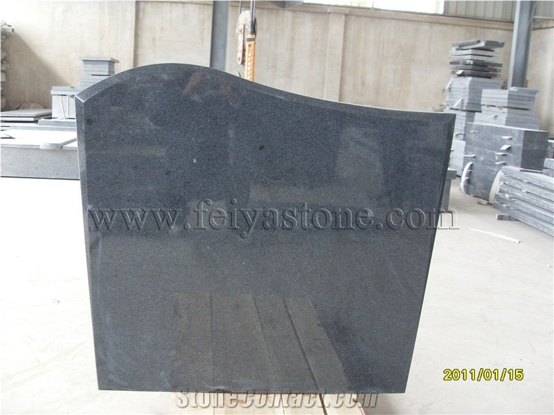 Black Russia Granite Monument Tombstone Headstone