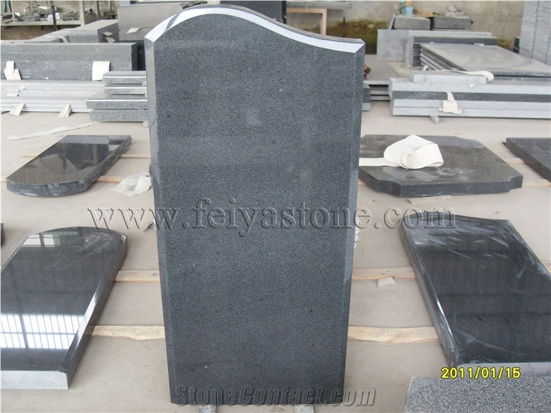 Black Russia Granite Monument Tombstone Headstone