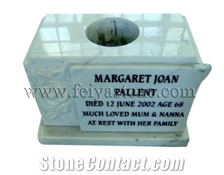 Cemetery Bench Vases Urns Burial Urns