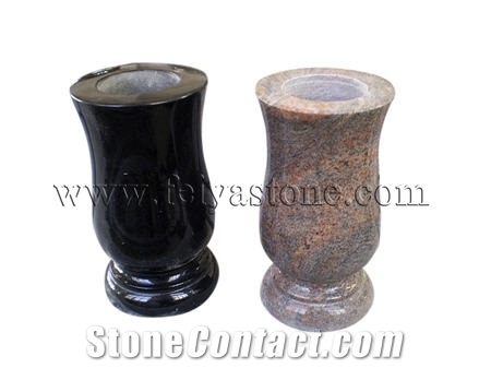 Monumental Candle Vase Name Plates Urn Vaults
