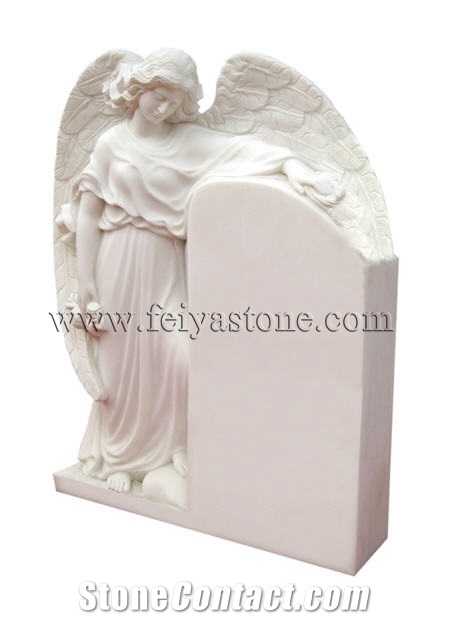 Upright Monuments Angel Tombstone