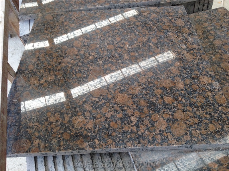 Baltic Brown 2cm Polished Granite Slabs Floor Tile