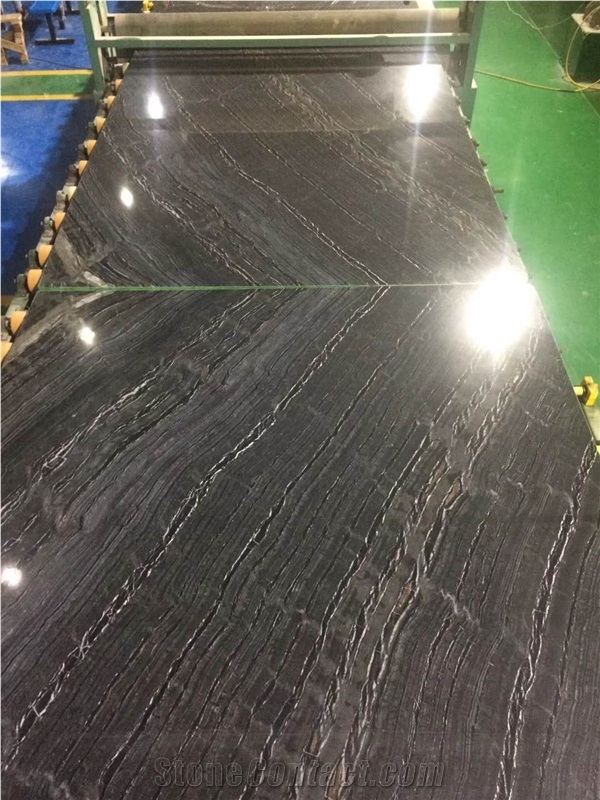 Black Serpeggianite Marble Slabs,Polished Tiles