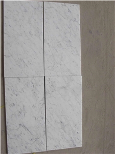 Carrara White Marble Slabs Customized Tiles