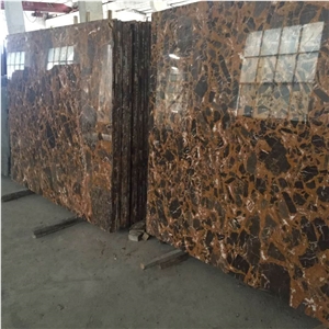 Gold Marble 2cm Slabs Polished Floor & Wall Tiles