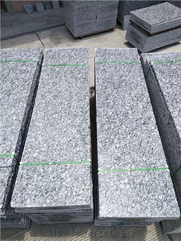 Granite Slabs China White Wave Granite Tiles