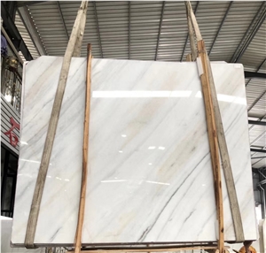 New White Marble 2cm Slabs Floor Tiles