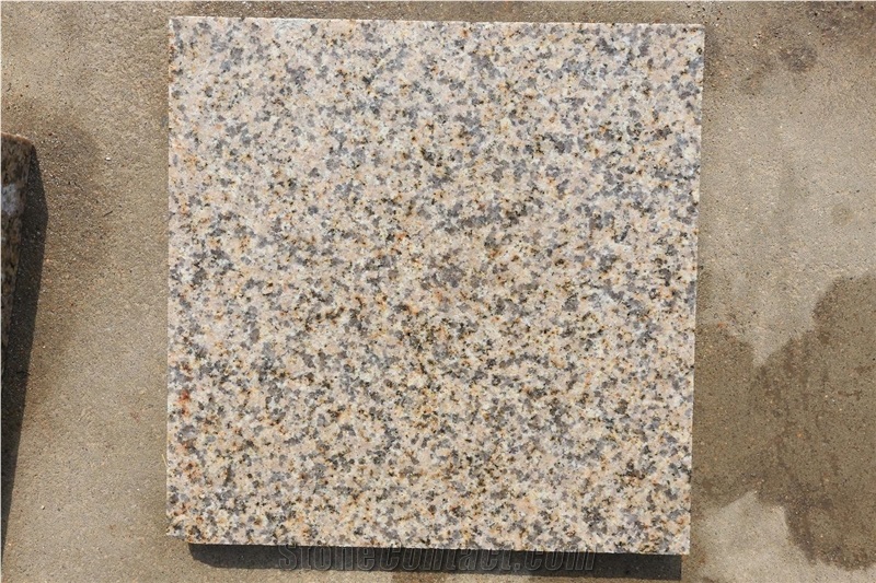 Rusty Beige Granite Slabs, Honed / Flamed Tiles