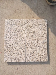 Rusty Beige Granite Slabs, Honed / Flamed Tiles