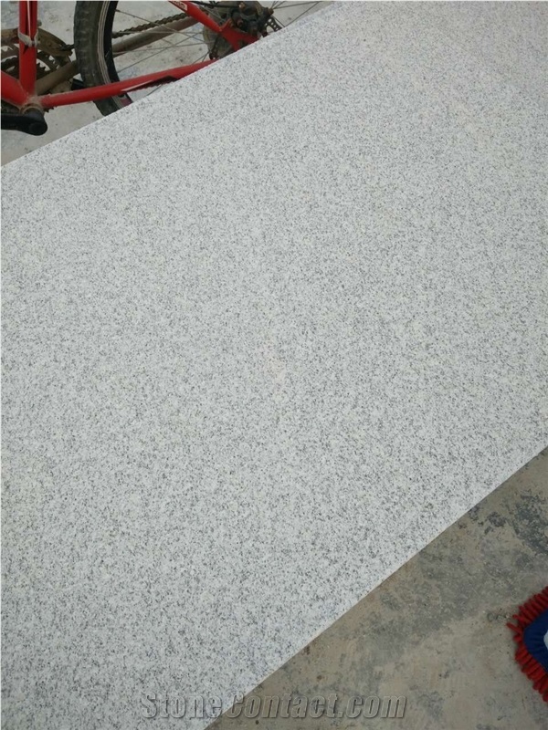 Shandong White Granite 2cm Polished Slabs Tiles
