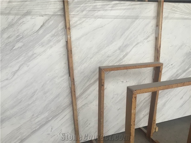 Volakas White Marble Slabs Floor Tiles Wall Tiles