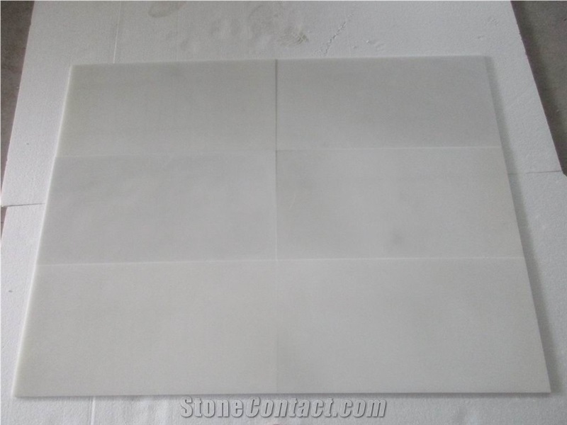 White Jade Marble Floor Tiles