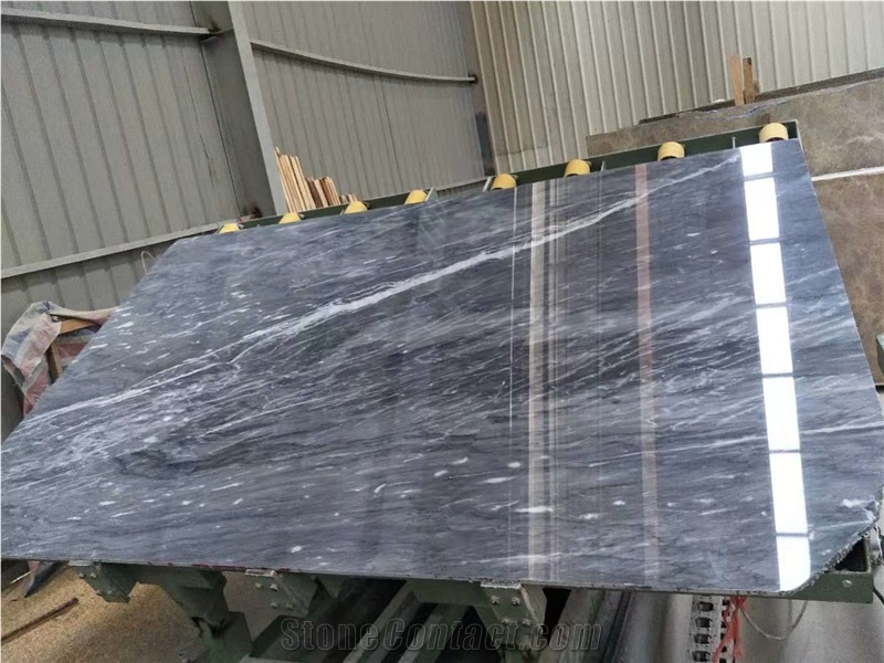 China Palissandro Blue Marble Interior Exterior Tiles