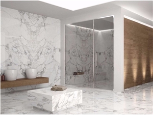 Italy Arabescato Carrara White Marble for Bathroom