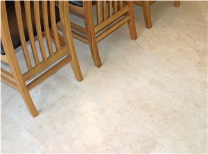 Spain Crema Marfil Beige Marble Slab Tile Floor