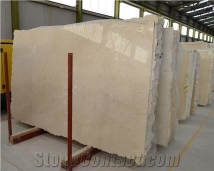 Spain Crema Marfil Beige Marble Slab Tile Floor