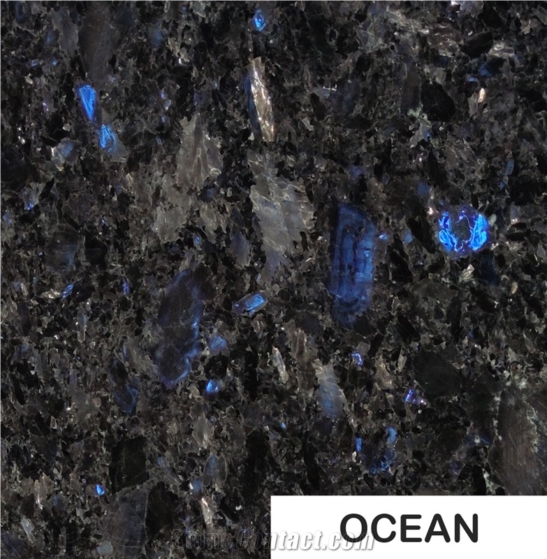 Labradorite Ocean Granite Slabs