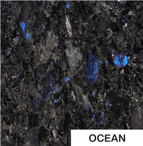 Labradorite Ocean Granite Slabs