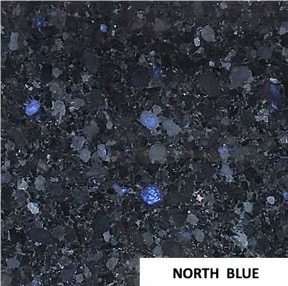 North Blue Labradorite Granite Tiles