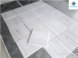 Milky White Marble for Floor Application