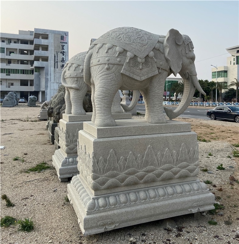 Top Quality Landscape Animal Elephant Sculpture