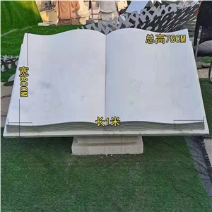 White Marble Book Style Landscape Product