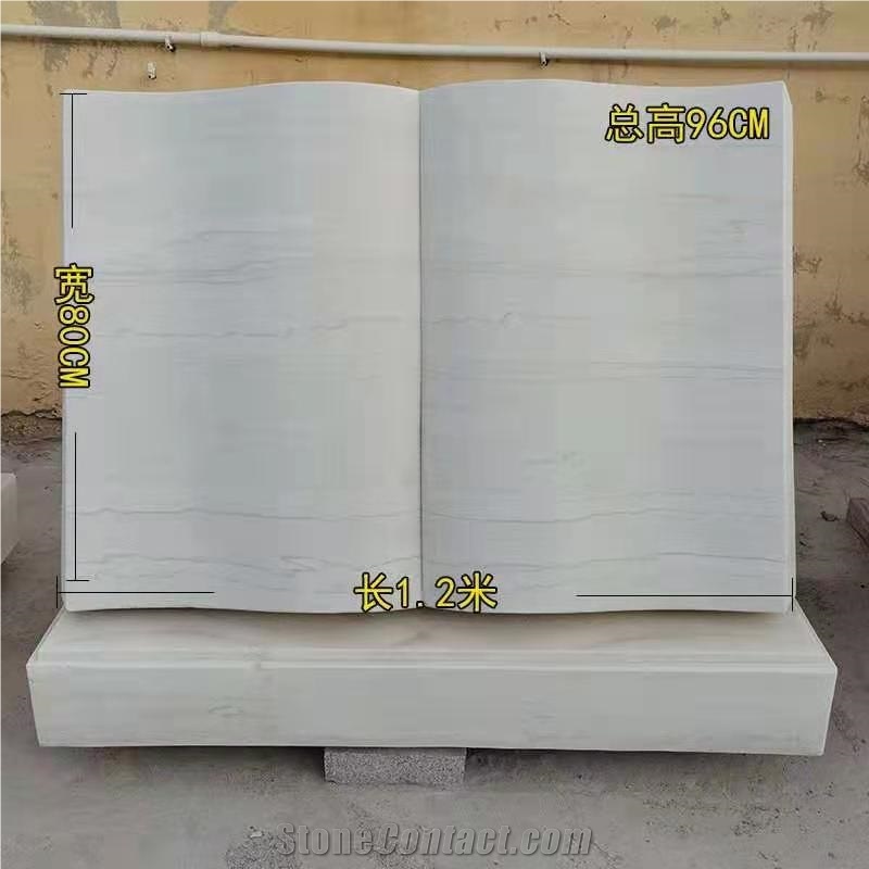 White Marble Book Style Landscape Product