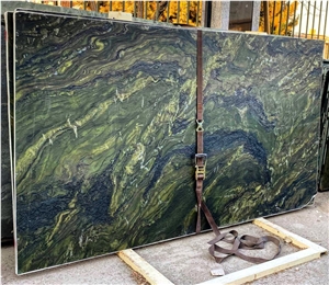Picasso Green Granite Slabs