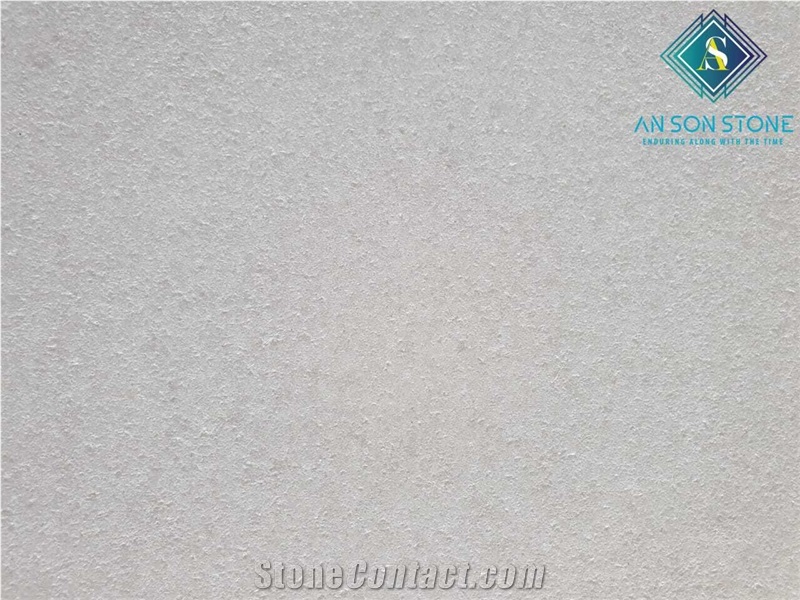Sandblasted Viet Nam White Marble Tiles