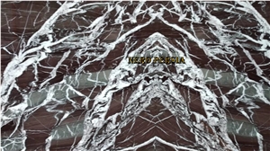 Brown White Marble